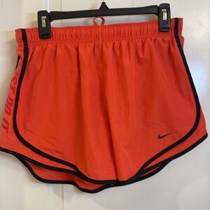 Nike Orange Running Shorts